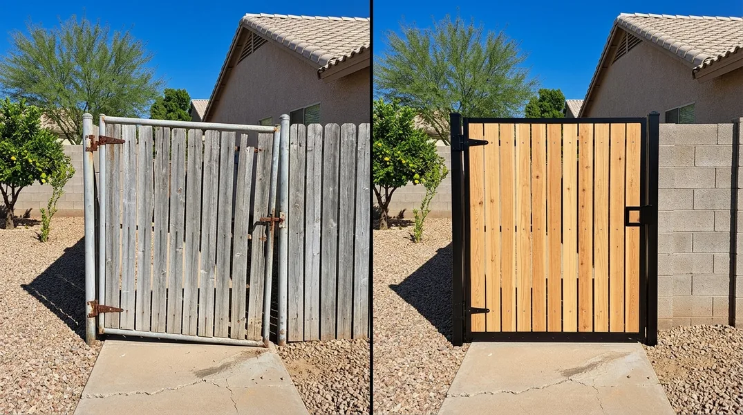RV Gates and Side Yard Access in Chandler: Widths, Block Wall Openings and Costs
