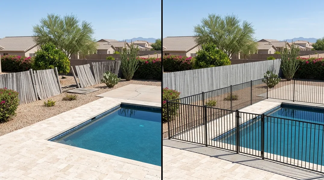 Result fence in Chandler - Chandler Fence Company