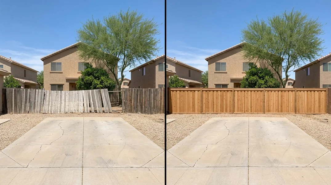 Result fence in Chandler - Chandler Fence Company