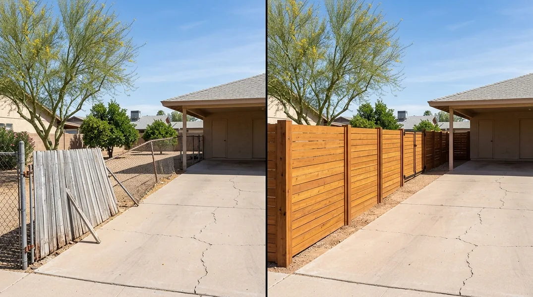 Result fence in Chandler - Chandler Fence Company
