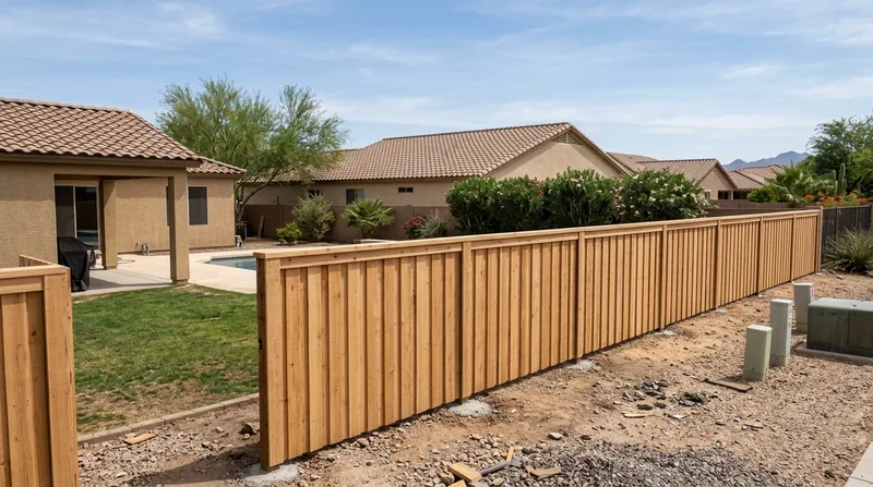 Wood & Privacy Fence Installation Chandler